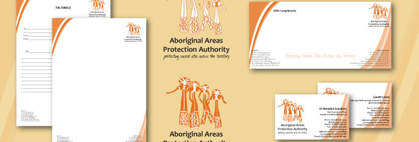 Aboriginal Areas Protection Authority (AAPA) logo and brand development.