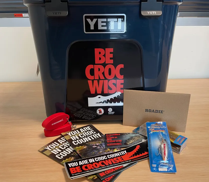 Croc Wise NT crocodile safety awareness campaign developed by Shout by Design.