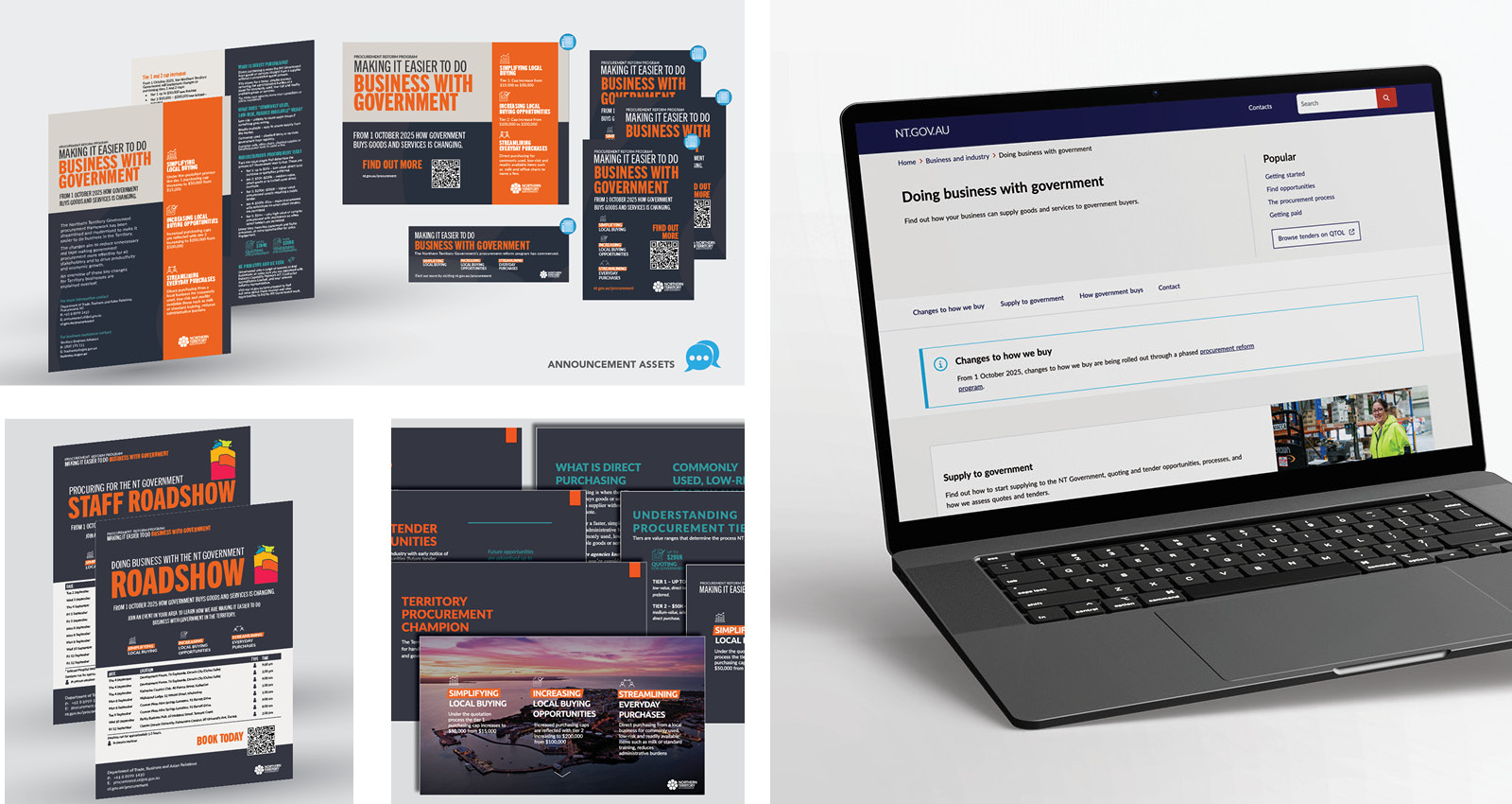 NTG Procurement Reforms Graphic Design and Marketing Services