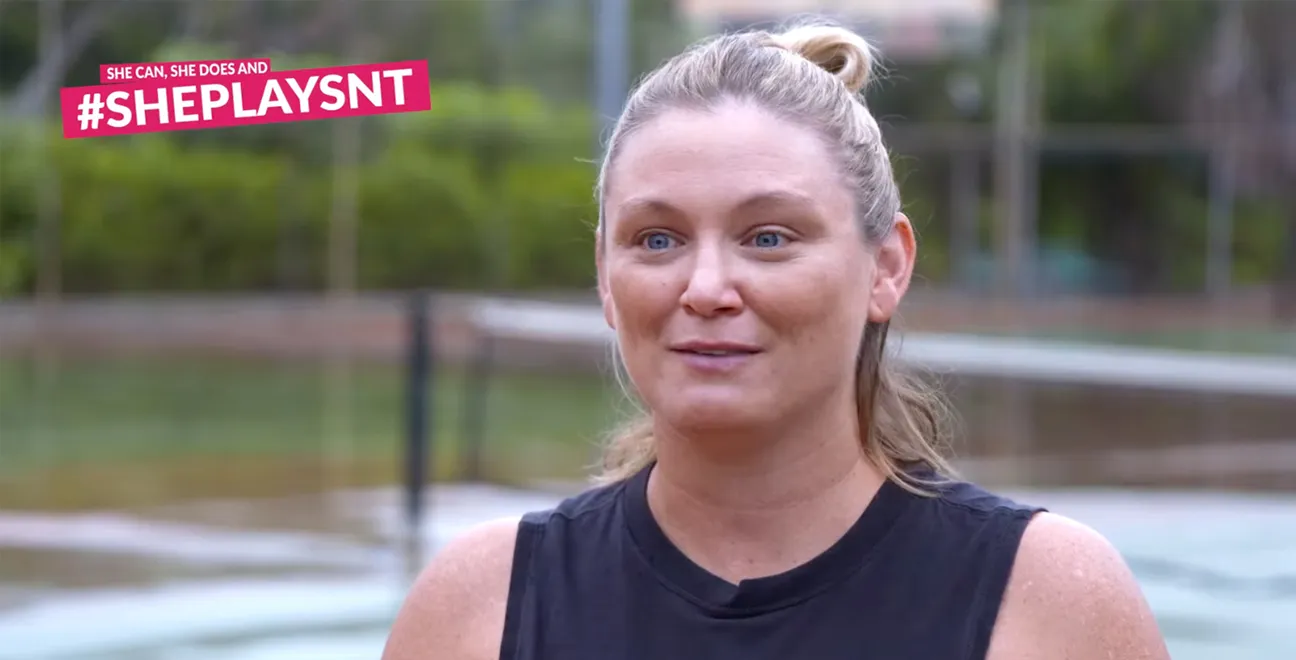 #ShePlaysNT Campaign #ShePlaysNT ambassador Shannon sharing her experience as a Darwin radio presenter with an elite sporting background